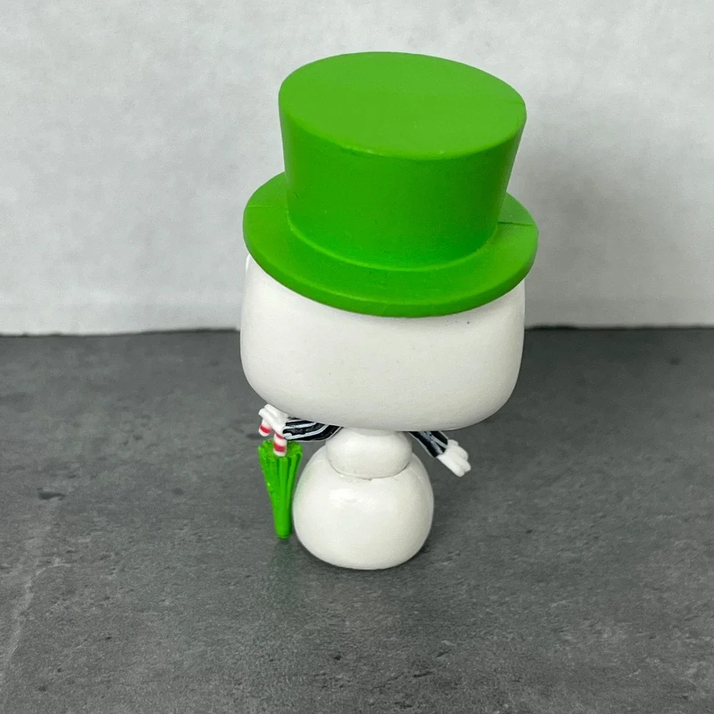 Mini Funko Pop The Nightmare Before Christmas Jack Skellington Snowman Green Hat